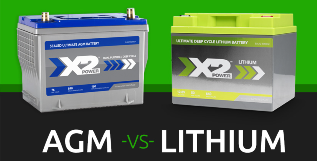 AGM Battery vs Lithium Battery