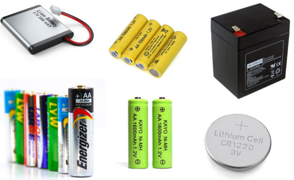 Common Battery Sizes with Pictures and Their Applications