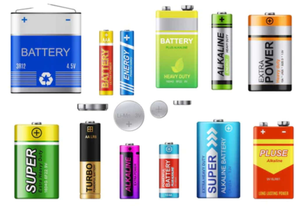 Common Battery Types with Pictures and Their Features