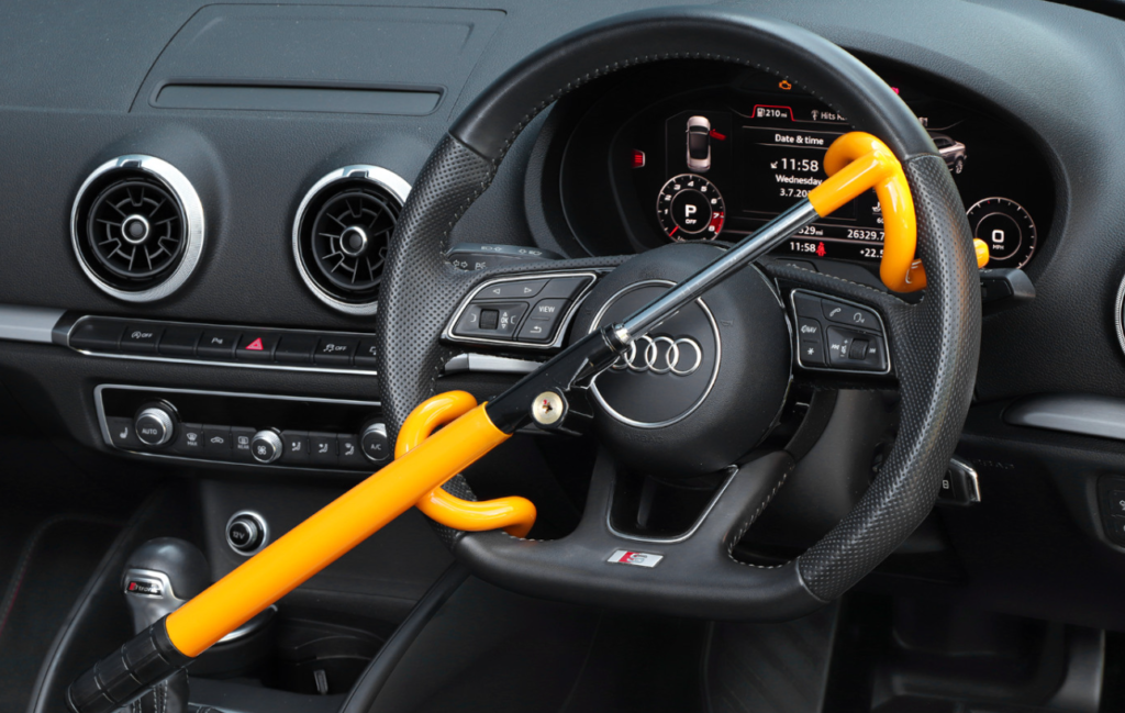 How to disable steering wheel lock without key?